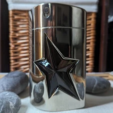 Thierry Mugler Angel Men Metal Rechargable A * Men EDT 3.4 Oz 100ml Vintage