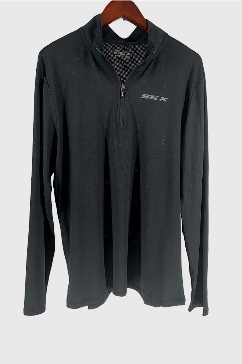 Мужские кроссовки Skechers GoDri Skech-Air на молнии 14 черные 2790₽