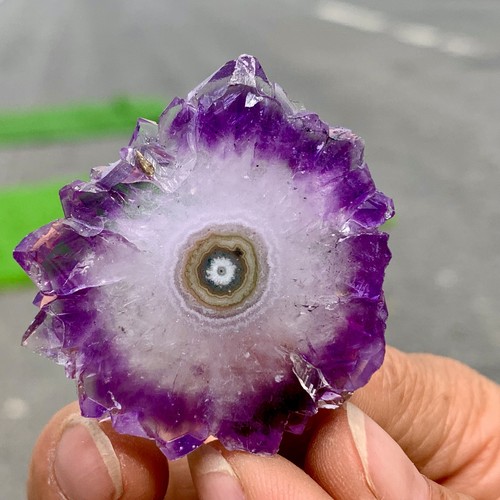 19G Natural high-quality Amethyst agate quartz cluster slice crystal mineral - Picture 21 of 24
