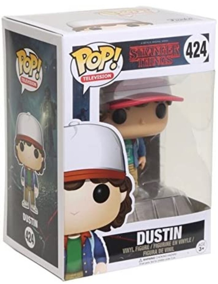 Funko POP Television Stranger Things Dustin with Compass Toy
