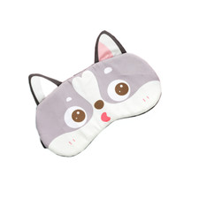 Cute Puppy Doggy Soft Sleep Mask Eye Cover Blindfol Girls Kids Women Gift