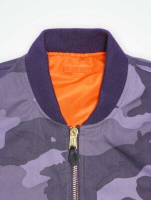 F.M.C.D. x EVANGELION DOUBLE FACE PADDED BOMBER JACKET VINT AGE