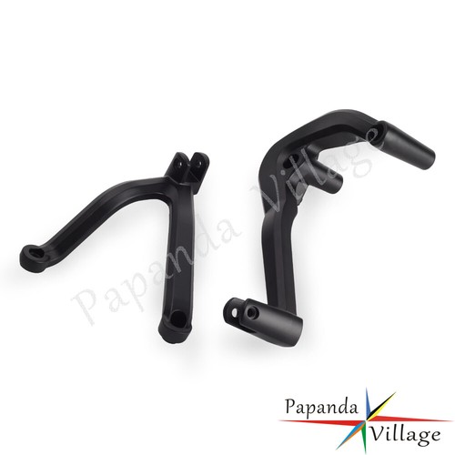 Black Rear Passenger Footpeg Support Mount Kit For Sportster S RH1250S 2021-2022 - Picture 10 of 10