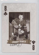 2018 Frameworth Hockey Hall of Fame Legends Playing Cards Johnny Bower HOF e6j