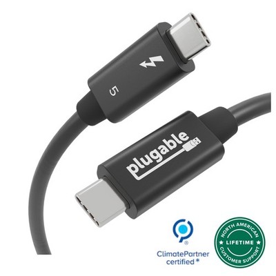 Plugable Thunderbolt 5 Cable 80Gbps (3.3ft/1m)