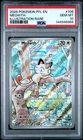 Pokemon Meowth Phantasmal Flames 106/094 Illustration Rare PSA 10