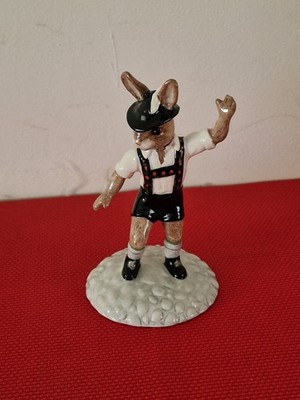 Vintage Boxed Royal Doulton Bunnykins Tyrolean Dancer 2001