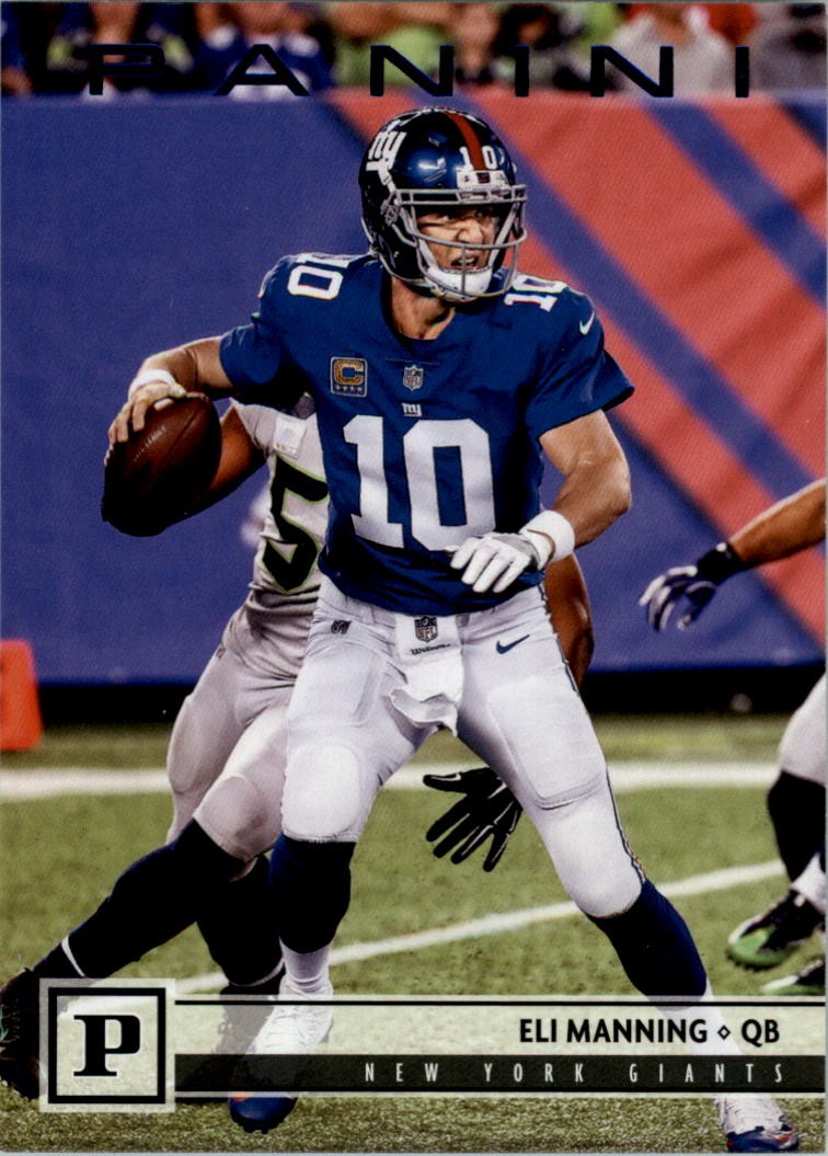 2018 Panini Blue Knight #210 Eli Manning - FB