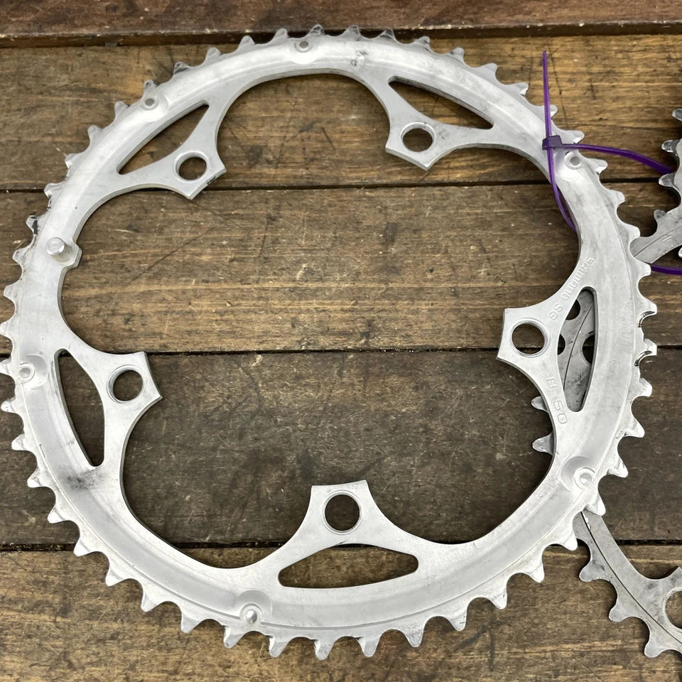 Shimano Ultegra FC-6503 TRIPLE Chainring Set 50/39/30T 130/74 BCD 5-Bolt 9-Speed - Image 2 of 4