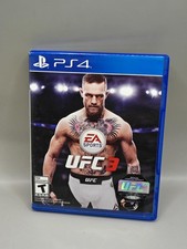 EA Sports UFC 3 PlayStation 4 PS4 Game CIB