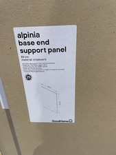 B&Q Goodhome Alpinia Matt White End Support Panel x 2 and Appliance Filler x 4
