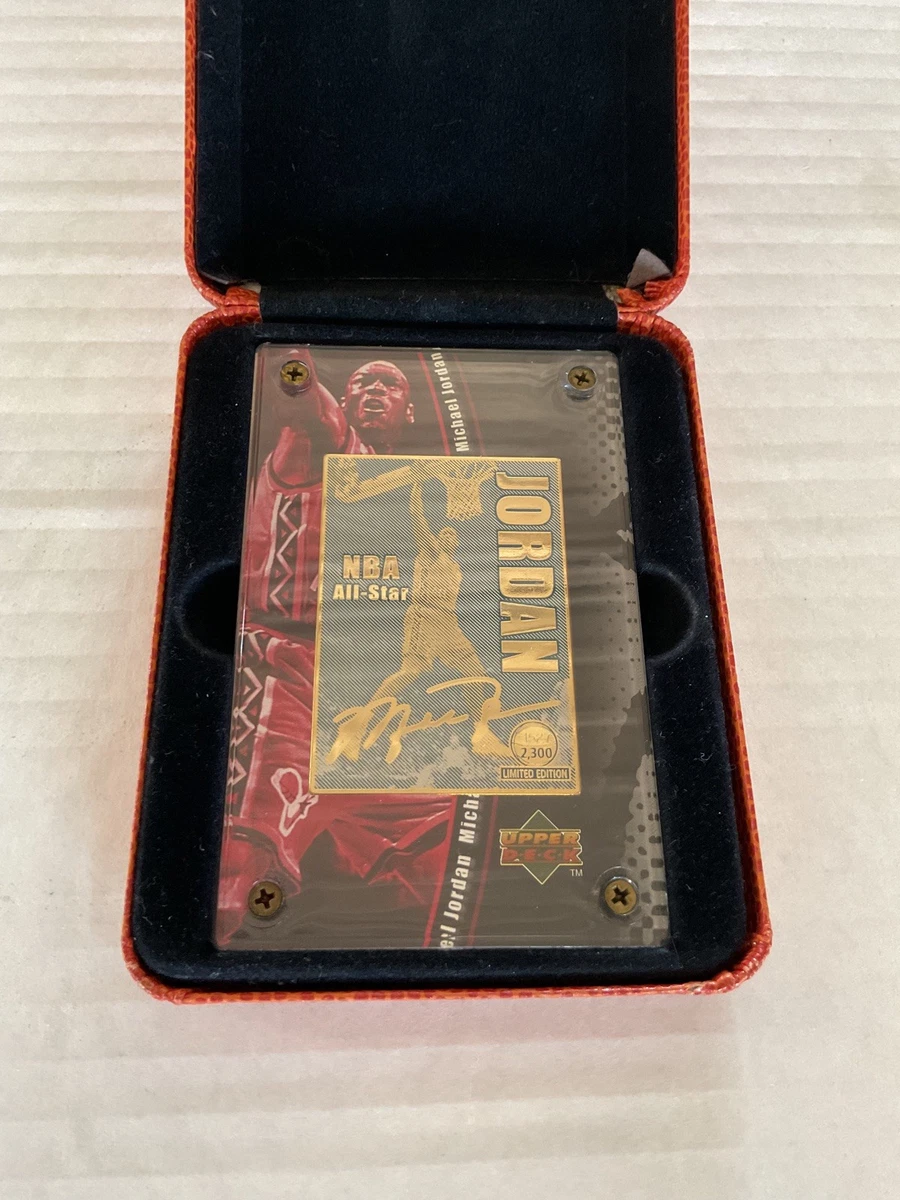 Michael Jordan 24kt Gold Card for sale | eBay