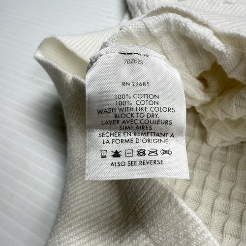 Vtg Pendleton Mens Sweater Vest L White Woven Grid Pattern Outdoor Hiking USA - Picture 4 of 9