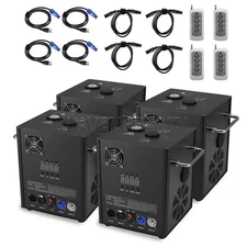 PAIDUN Set of 4 Cold Spark Machine 750W Firework Stage Effect Show Party Wedding