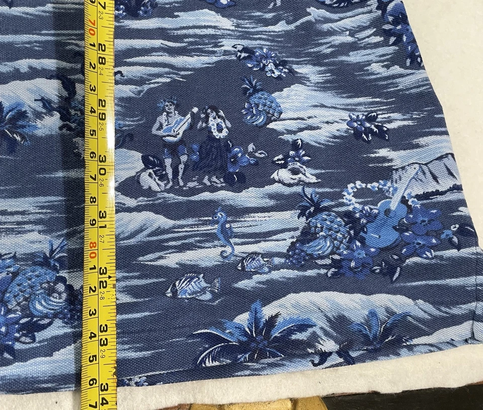 Polo Ralph Lauren Featherweight Mesh Henley Shirt Mens XLT Blue Hawaiian - Image 4 of 4