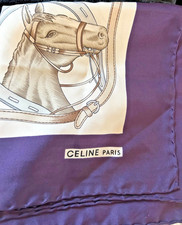 Celine Paris silk scarf