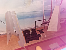 XOUNTS 360° Soundsystem mit Bluetooth, Wechsel Farb Lampe und 2 Style Cover 