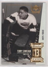 1999-00 Upper Deck Century Legends Collection 32/100 Terry Sawchuk #13 HOF 0q7i