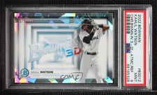 2022 Bowman in 3-D! Atomic Refractor /150 Kahlil Watson #B3D-12 PSA 9 MINT 0i76