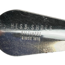 Hess Shoes Baltimore Since 1873 Advertising Shoe Horn