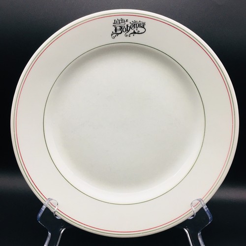 Little Bohemia - John Dillinger Era 1930's - Rare Hotel China 9" Dinner Plate