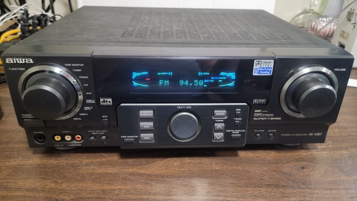Aiwa AV-D97U Stereo AV Receiver | eBay