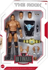 The Rock WWE Mattel Ultimate Edition "Greatest Hits" Wave Action Figure