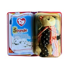 TY Beanie Babies International Bears II Spangle The Bear 1999 in box