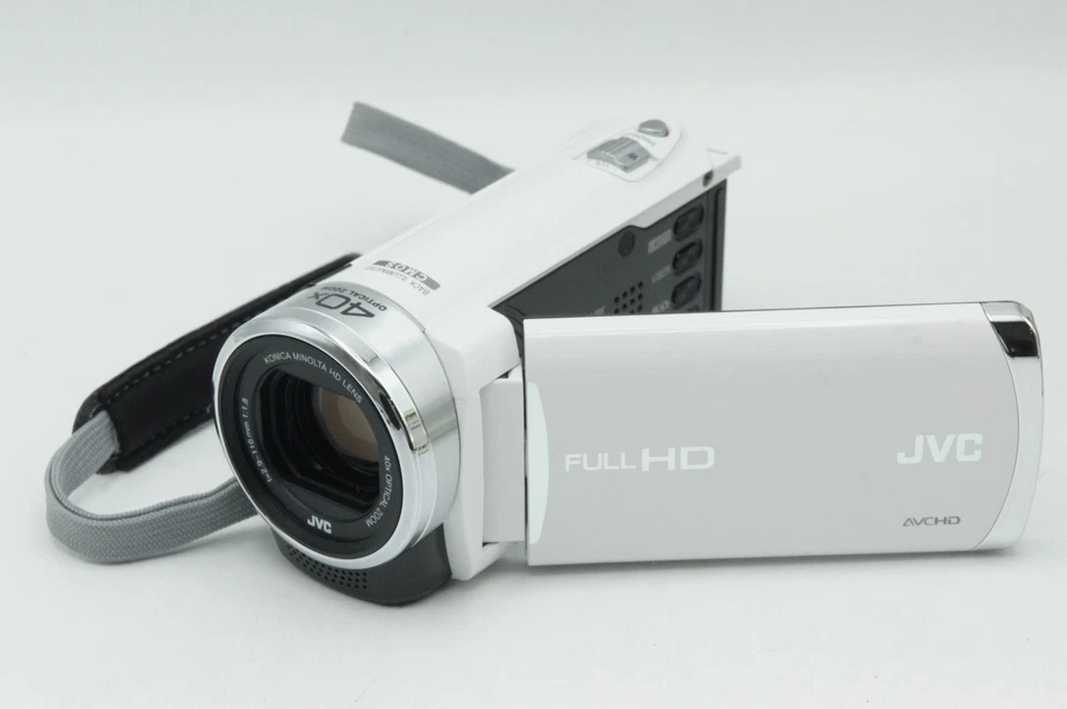 [Mint] JVC Everio GZ-E180 Digital Video Camera SD card memory White #251117ae - Image 2 of 4