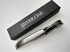 Pulltap's Gunmetal PLATA ROBLE BODEGAS Camareros Sacacorchos Vino Abridor de llaves