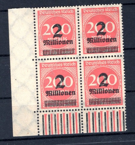 DR-Infla 309PFIV ABART MNH Mint 80EUR (GA2244