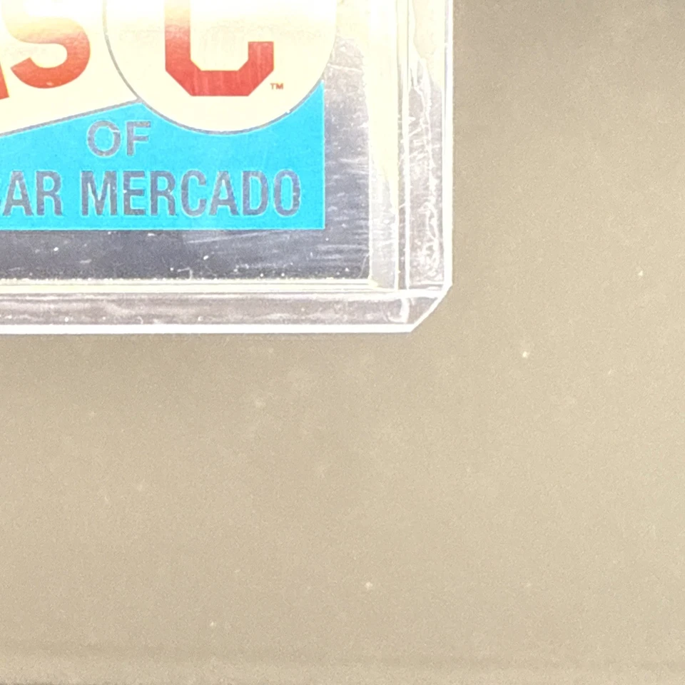 2020 Topps 1985 Topps Baseball Autographs Oscar Mercado #85A-OM Black /199 - Image 4 of 4