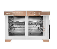 Gourmia French Door Toaster Oven Air Fryer 6-Slice 12-Function - w/ Temp Probe