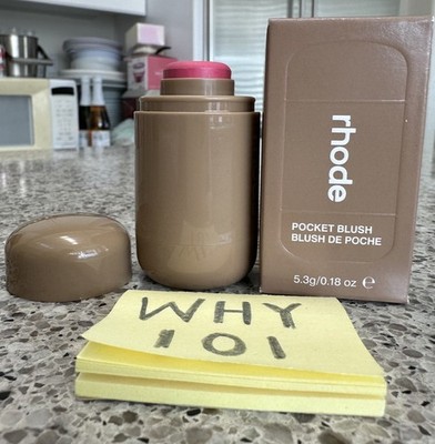 Rhode Pocket Blush in SUN SOAK ( Spiced Orange) .18oz /5.3g FULL