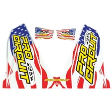 Pro Circuit T-6 Mini Decal - Stars and Stripes D22MINI-SS