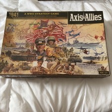 Axis & Allies World War II Strategy Board Game "Complete"