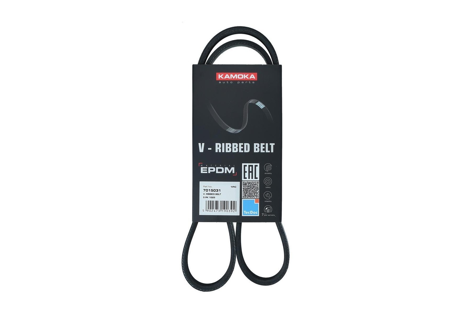 Fits KAMOKA 7015031 MULTI-GROOVE BELT 5 PK 1025