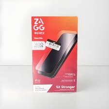 ZAGG Glass Elite Screen Protector for New iPhone 6.9 Pro 2024 Antimicrobial