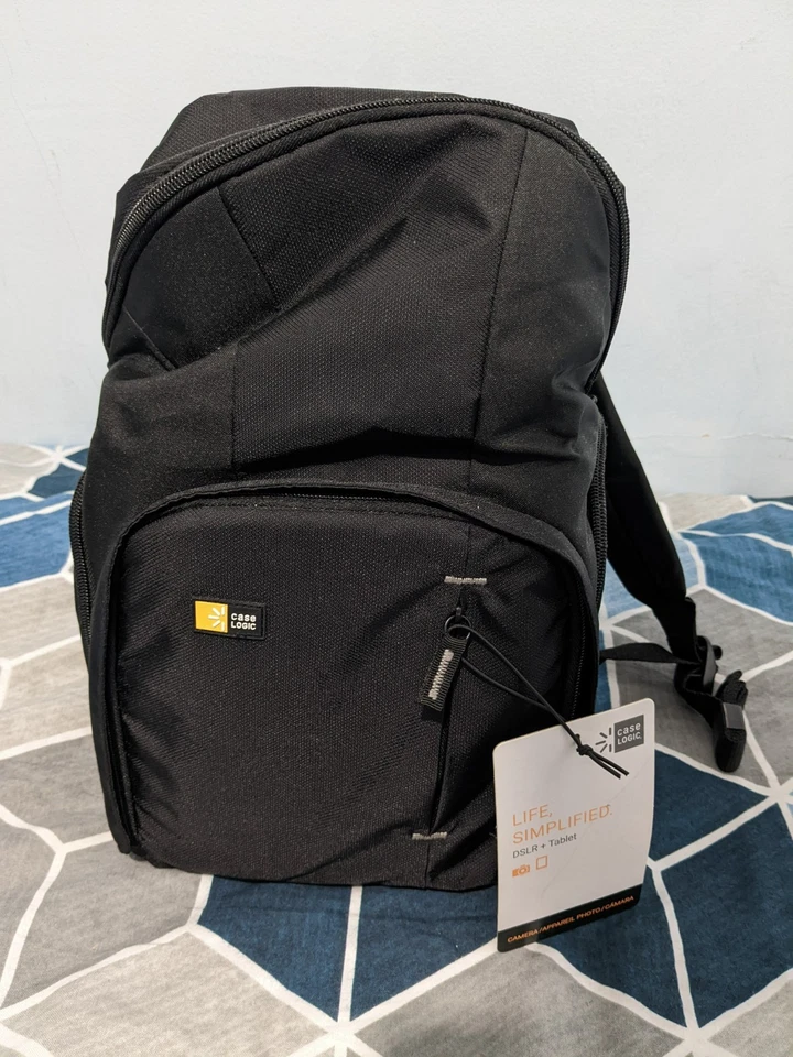 Case Logic Compact DSLR Camera Backpack TBC-411 / WBC-411 • Black - Image 3 of 4