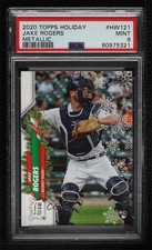 2020 Topps Holiday WalMart Mega Box Metallic Jake Rogers #HW121 PSA 9 MINT 0i76