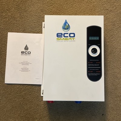 Eco Smart 18 Tankless Water Heater 18 Kw 3.51 GPM 240 Volts