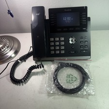 Yealink SIP-T46G 6-Line gigabits IP Phone Desk With HDMI Cord
