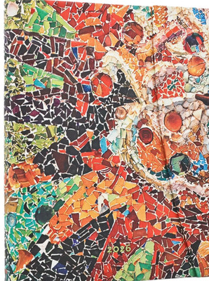 Paperblanks Kalender 2026 ultra 18x23cm Tagesformat GAUDIS SONNE