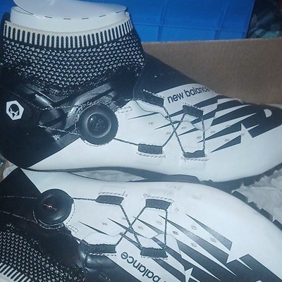 New Balance Sigma Track Running Spikes Men's 10 UK Black/White BOA Closure