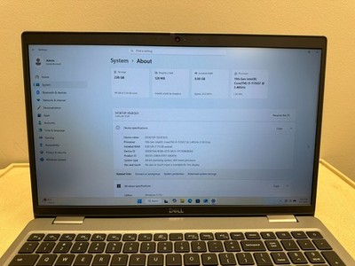 Dell Latitude 5520   i5-1135G7 / 8GB RAM / 256GB NVMe / 15.6  FHD / Win11 Pro