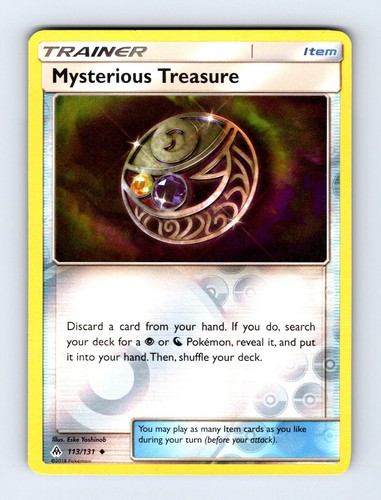 Mysterious Treasure 113/131 Reverse Holo Uncommon Forbidden Light Pokemon LP