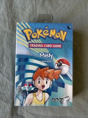 Factory Sealed Pokémon TCG Misty Theme Deck Gym Heroes Wizards of The Coast 2000