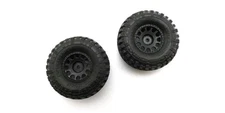 Kyosho - Premounted Tire / Wheel w/ Weight, 2pcs, Interco Tire