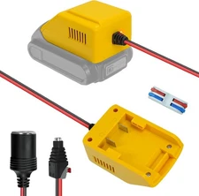 Adapter 20V to 12V Step Down Car + Cigarette Lighter + DC Connector 