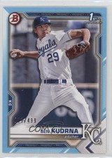 2021 Bowman Draft Sky Blue 211/499 Ben Kudrna #BD-73 0q3